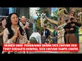 Lagu tomy soeharto tata cahyani kompak di pernikahan putranya, wajah cantik tata banjir pujian