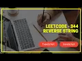 Leetcode 344 - Reverse String