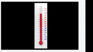 VPython Thermometer