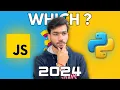 Python vs JavaScript Which one to learn in 2024