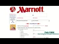 webhistory of marriott com