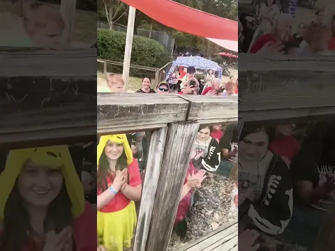 Throwback to when Russell did a baptism at the zoo