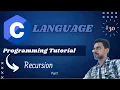 HINDI C Programming Tutorial for Beginners - What is Recursion in C language Learn C in Hindi