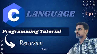 HINDI C Programming Tutorial for Beginners - What is Recursion in C language Learn C in Hindi