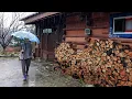 Download Lagu Dagelijks leven in een Koreaans landhuis in de bergen op een regenachtige winterdag~!!