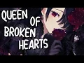 Download Lagu 「Nightcore」 queen of broken hearts - blackbear ♡ (Lyrics)