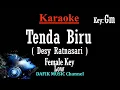 Download Lagu Tenda Biru (Karaoke) Desy Ratnasari Nada Rendah Wanita/ Cewek/ Low female key Gm