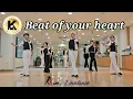 Download Lagu Beat of Your Heart linedance 중급라인댄스 킴스라인댄스 수요반[Choreo: Sam Arvidson, Toshiko Kawamoto \u0026 Yu Sugawara]