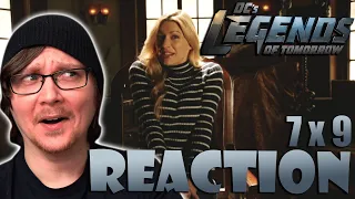 dcs legends of tomorrow 7x9 reaction review season 7 episode 9