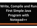 How to write compile and run simple Java Program JTB 7