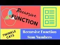 Recursive Function Complete Tutorial Bangla Sum 1 to Nth Number Using Recursion