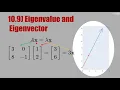 10 9 Eigenvalue and Eigenvector