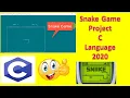 The Snake Game Project In C Language With Source Code Explanation 2020 Download C Projects 2020