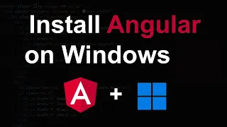 How to Install Angular on Windows Step-by-Step Guide 2025