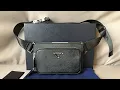 Prada Saffiano Leather Belt Bag Black Unboxing Reivew From Supkicks