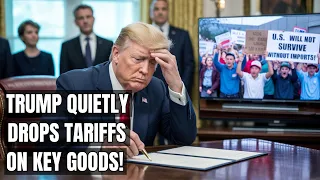 U S Tariffs COLLAPSE Washington Admits It Can T Function Without Imports Trump S Policy Backfire 