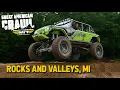 Great American Crawl Back in Michigan for Rocks and Valleys