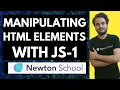Manipulating And Changing Styles Of HTML Elements With Javascript