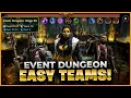 SPEED FARM Stg 30 Three Teams For Everyone Event Dungeon Guide Raid Shadow Legends FULL