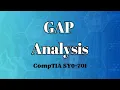 GAP Analysis CompTIA Security SY0-7 1 2