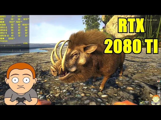 Atlas Gameplay RTX 2080 TI Frame Rate Performance Test