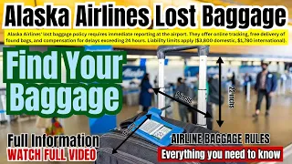 Alaska Airlines Lost Baggage Policy