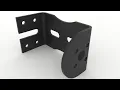 Solidworks Tutorial - Angle Bracket Movable