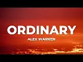 Lagu Alex Warren - Ordinary (Lyrics)