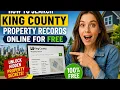 How to search King County property records online for free