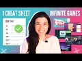 Steal my cheat sheet and create infinite training games