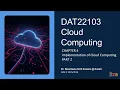 DAT22103 CHAPTER 4 PART 2 Implementation of Cloud Computing