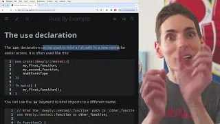 Rust By Example Use and Mod