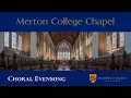Download Lagu Choral Evensong - 28 June 2025 - from Merton College Chapel, Oxford
