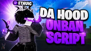Da Hood Unban Script Client User Unban