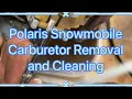 1997 Polaris 500 Carburetor removal and Cleaning
