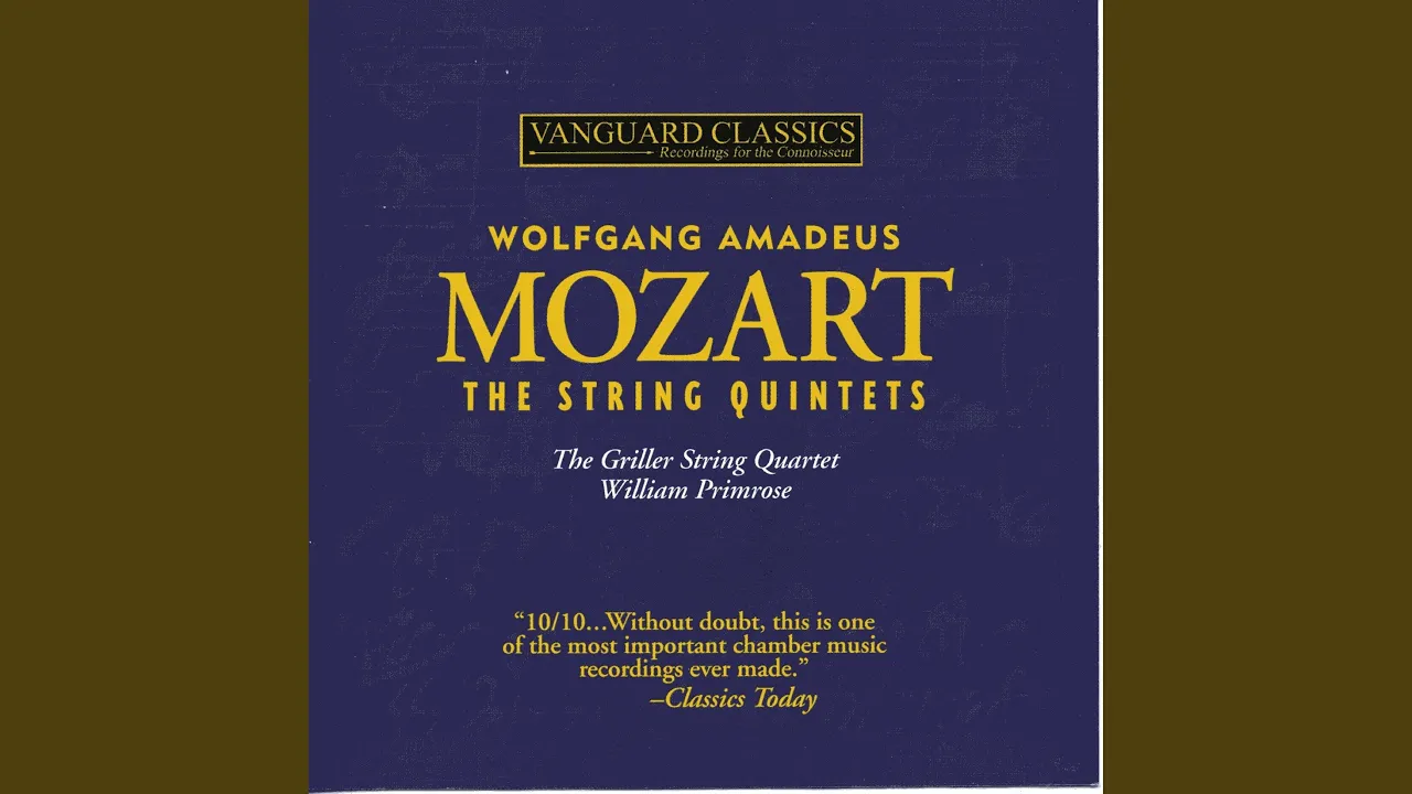 String Quintet No. 4 in G Minor, K. 516: I. Allegro String Quintet No. 4 in G Minor, K. 516: I. Allegro