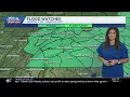 Strong to severe storms develop late in the day towards evening and risk of flooding increases
