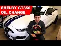Ford Shelby GT350 Oil Change
