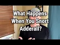 What Happens When You Snort Adderall