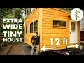 Special 12 ft Wide Tiny House Feels Like a Real Home Full Tour