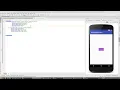 How to create button through XML in android studio
