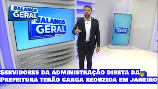 Servidores da administração direta da Prefeitura terão carga reduzida em janeiro