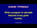 QBASIC In Nepali Write a program to calculate factorial of any given number By NP Rijal in Nepali