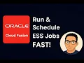 How to Run Schedule ESS Jobs in Oracle Fusion Step-by-Step Guide