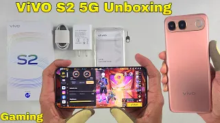 Vivo S2 5G unboxing and gaming test, MediaTek Dimensity 7360-Turbo CPU