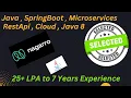 Java Springboot Microservices Interview Nagarro Technical Round 1
