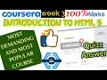 Introduction to HTML5 Week 3 Hosting and Validation Coursera HTML5 Quiz Answers
