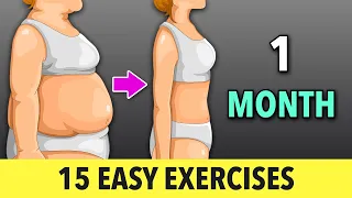 15 Easy Exercises to Lose Weight in 1 Month (No-Jumping)
