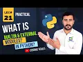 Built-in and External Modules in python Python Tutorials For Absolute Beginners In Hindi No 21