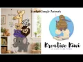 Large Applique Stacked Jungle Animals